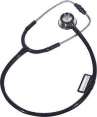 Rcsp Stethoscope for doctors and Medical student Dual Head Stainless Steel BLACK Acoustic Stethoscope