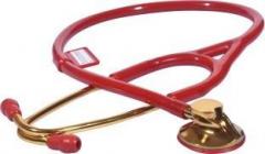 Rcsp stethoscope for doctors and medical students Single Head Brass Cardiology Gold color Acoustic Stethoscope