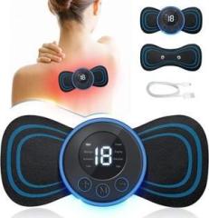 Rise On Fab Mini Butterfly Body Massager Portable Mini Electric Neck Back Body Massager Cervical Electric Neck Back Massager