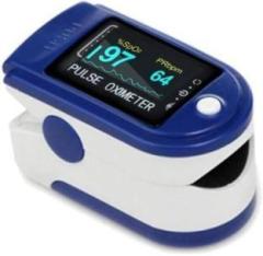 Roar ELO_534B_Pulse Oximeter Finger Oximetry SPO2 Blood Oxygen Saturation Monitor Heart Rate Monitor Rotatable OLED Digital Display Portable with Batteries and Lanyard Pulse Oximeter Pulse Oximeter