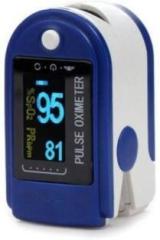 Roar GKO_603C_Pulse Oximeter Finger Oximetry SPO2 Blood Oxygen Saturation Monitor Heart Rate Monitor Rotatable OLED Digital Display Portable with Batteries and Lanyard Pulse Oximeter Pulse Oximeter