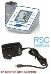 Rsc Healthcare RSC 07 Digital Bp Monitor WITH FREE AC/DC ADEPTOR Fully Automatic Arm type Digital Blood Pressure Monitor with option for micro USB port WITH ONE YEAR WARRANTY Bp Monitor