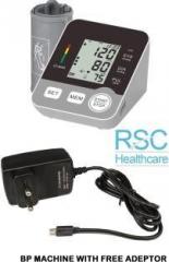Rsc Healthcare RSC 088 Digital Bp Monitor WITH AC/DC ADEPTOR Fully Automatic Arm type Digital Blood Pressure Monitor with option for micro USB port WITH ONE YEAR WARRANTY Bp Monitor