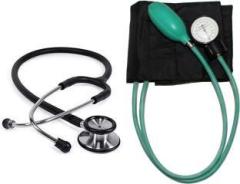 Saniquick BP Machine Aneroid Blood Pressure Monitor With Stethoscope Bp Monitor Cuff