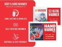 Warmee Hand and Body Natural Self Air Activated heat Warmer Pouch Pack