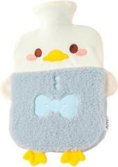 Wishkey Hot Water Bag with Cute Duck Design Soft Cover for Pain and Cramps Relief Non Electric 1000 ml Hot Water Bag