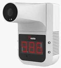 Zesta Wall Mount Automatic Thermometer FDA Approved Temperature Scanner EST 03 Thermometer