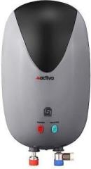Activa 3 Litres 3 KVA Special Anti Rust Coated SS Tank Instant Water Heater (Full Abs Body 5 Years Warranty Black, Grey)