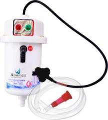Adwhizz 1 Litres 1L INSTANT WATER PORTABLE HEATER GEYSER SHOCK PROOF PLASTIC BODY Instant Water Heater (White)
