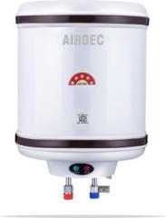 Airdec 25 Litres Heaton 25 L Automatic Auto Cut Off with Free Installation Kit Storage Water Heater (Ivory)