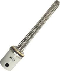 Airex Stainless Steel 1.25 inch BSP Industrial Triple Pipe With Thermostat Pocket 3000 W Immersion Heater Rod (Water heating element)