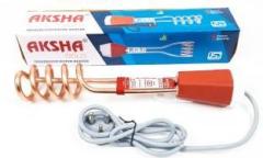 Aksha Gold 1500 Watt Electric Eater Bucket heater 100% Shock proof heating Rod Shock Proof immersion heater rod (Water)