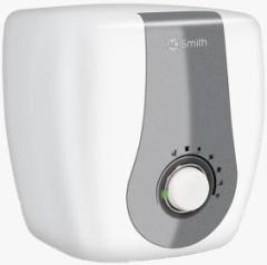 Ao Smith 15 Litres Finesse 15 L I Blue diamond glass lined tank White Storage Water Heater (White)