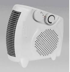 Babrock Fan Heater Heat Blow Silent (White) with 1 Season Warranty Fan Room Heater Fan Room Heater
