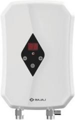 Bajaj 3 KW Slim Digital Temperature Geyser/Heater Tankless Instant Water Heater (White)