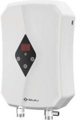 Bajaj FLASHY 3 KW Slim Digital Temperature Geyser Tankless Instant Water Heater (White)