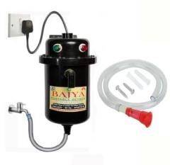 Bajya 1 Litres Can Be Used In Bathroom|Kitchen|Beauty Parlor||Hand wash||Factory||Hospital etc. Instant Water Heater (Black)