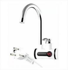 Bharti Enterprise 1 Litres Instant Digital Display Instant Hot Faucet Kitchen Electric Tap Instant Water Heater (Steel)