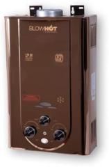 Blowhot 6 Litres Auto CUT OFF LPG Geyser Instant Warm Water Flow Gas Water Heater (ISI Marked, Metallic Gold)