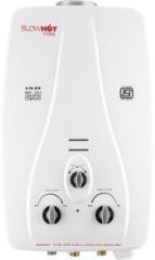 Blowhot 6 Litres Coral Automatic LPG Geyser Instant 6 LTR Water Flow Gas Water Heater (ISI Marked, White)