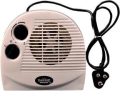 Bluechip BLFH 001 2000 Watt 100% Copper Portable Home Blower Heater ; Operating Voltage: 220 240 volts | Noiseless Room Fan Heater with Adjustable Thermostat 1 Year warranty Fan Room Heater
