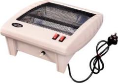 Bluechip White Quartz 800 Watt Halogen Room/Home Heater Overheating Protection | With Tip Over Switch, High Grade Reflectors & Two Modes 400/800W Halogen Room Heater (1 Year Warranty)