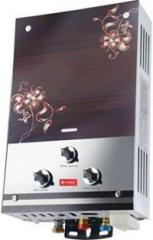 Candes 7 Litres GLASSY Gas Water Heater (Silver Brown)