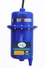 Capital 1 Litres (1 L (1 L Instant Water Heater (Portable, Geysers Made of First Class Plastic, 3kw copper aliments, with INSTALLATION KIT BLUE, White, Blue)