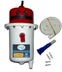 Capital PORTABLE GEYSER Tankless Instant Water Heater (White, Red)