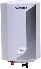 Crompton 10 Litres ASWH1010 GRYSIL Storage Water Heater (White)