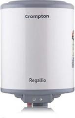 Crompton 10 Litres CromptonRegalio1810LtrsGyeser Instant Water Heater (White)