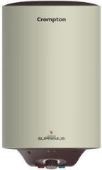 Crompton 15 Litres Arno Supremus 15 L With Glasslined Technology Storage Water Heater (IVORY)