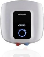 Crompton 15 Litres ASWH 2415 Solarium Qube Storage Water Heater (White)