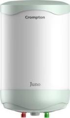 Crompton 15 Litres Juno Storage Water Heater (White, Green)
