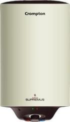 Crompton 25 Litres Arno Supremus Glasslined With 7 Years Tank Warranty & Free Installation Storage Water Heater (Ivory, Brown)