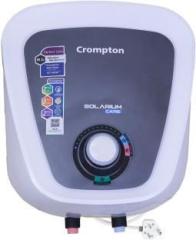 Crompton 25 Litres Solarium Care 25 L Glasslined With Customised Bath Modes Storage Water Heater (White, Grey)