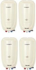 Crompton 3 Litres Solarium Neo Pack of 4 Instant Water Heater (Ivory)
