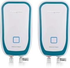 Crompton 3 Litres Solarium Vogue PACK OF 2 Instant Water Heater (White, Blue)