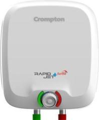Crompton 6 Litres Rapid Jet Plus Turbo Storage Water Heater (White)