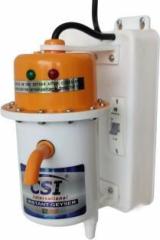 Csi International 1 Litres 1L INSTANT WATER PORTABLE HEATER GEYSER SHOCK PROOF PLASTIC BODY WITH INSTALLATION KIT 1 YEAR WARRANTY Instant Water Heater (Orange, White)