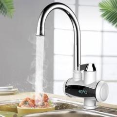 Daz Cam 5 Litres Instant Faucet Bathroom Kitchen Digital with Shower Head Instant Water Heater (Multicolor)