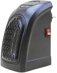 Dishani BLACK presents Portable Electric Mini Handy Heater Plug In Wall Fan Room Heater (400W)