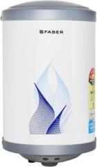Faber 25 Litres FWG VULCAN 25V Storage Water Heater (5 Star, With Free Inlet & Outlet Pipe, White)