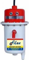 Filox 1 Litres 1L instant portable /geyser for use home Instant Water Heater (office, restaurant, labs, clinics, saloon, beauty parlor, White & red)