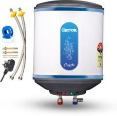 Gestor 15 Litres Crysta Storage Water Heater (Grey, Blue)