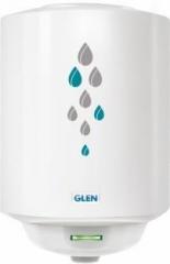 Glen 10 Litres 7056 Vertical 10 Liter Mech Storage Water Heater (White)