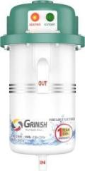 Grinisha 1 Litres 1 L Instant Water Heater (Gijar Hot Water Electric, Green)