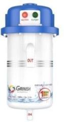 Grinisha 1 Litres Grinisha 1L Instant Water Heater (Portable Geyser, Electric Geyser, Tap Water Geyse, Blue)
