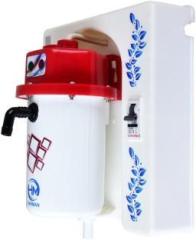 Harman Industries 1 Litres 1L MCB GEYSER SHOCK PROOF WITH ISI MCB INSTALLATION KIT Instant Water Heater (WHITE RED)