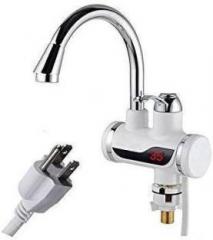 Harsh Impex 190 Litres Stainless Steel LED Digital Display Instant Heating Faucet Instant Water Heater (White)